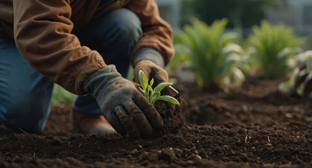 Plantation à Caumont-sur-Aure